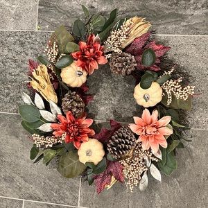 Pink tones Wreath